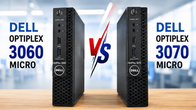 Dell OptiPlex 3060 Micro বনাম 3070 Micro
