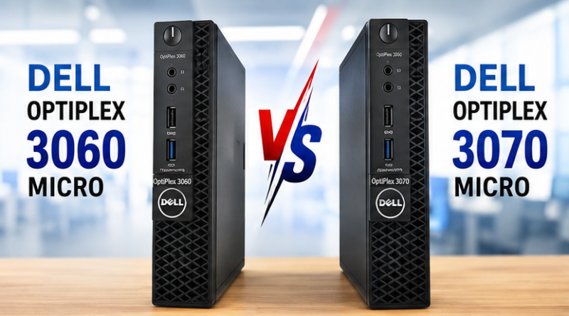Dell OptiPlex 3060 Micro বনাম 3070 Micro