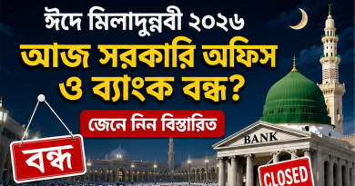 ঈদে মিলাদুন্নবী ২০২৬