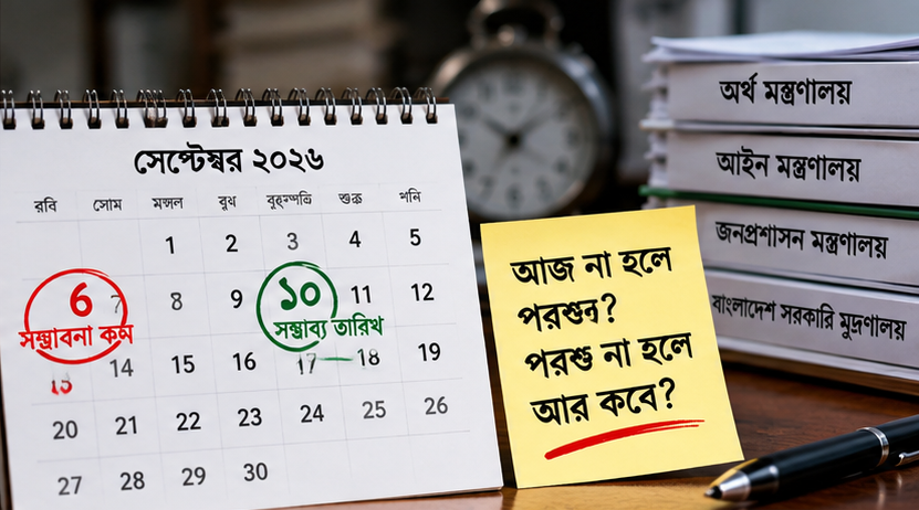 ৬ সেপ্টেম্বরেও হচ্ছে না নবম পে-স্কেলের গেজেট?