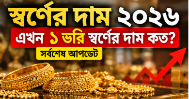 এক ভরি ২২ ক্যারেট সোনার দাম কত?