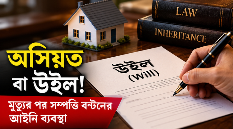 অসিয়ত বা উইল