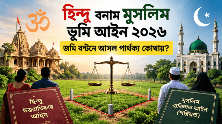 হিন্দু বনাম মুসলিম ভূমি আইন ২০২৬