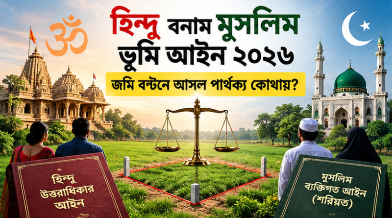 হিন্দু বনাম মুসলিম ভূমি আইন ২০২৬