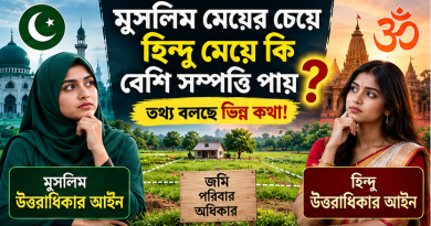মুসলিম বনাম হিন্দু জমি বণ্টন আইন ২০২৬