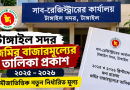 ২০২৫–২০২৬ সালের জমির বাজারমূল্যের তালিকা প্রকাশ