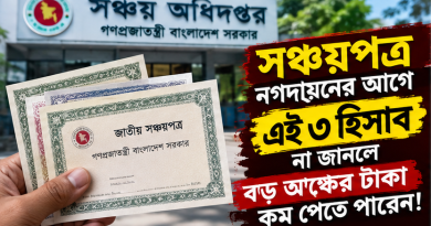 সঞ্চয়পত্র নগদায়নের আগে এই ৩ হিসাব না জানলে বড় অঙ্কের টাকা কম পেতে পারেন