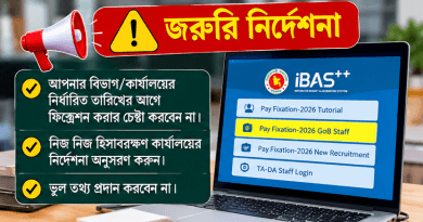 প্রকাশিত হলো ধাপে ধাপে সময়সূচি
