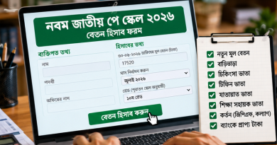 স্যালারি বেশি ঢুকবে কত: নতুন বেতনে কত টাকা পাবেন?