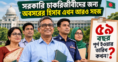 বয়স ও অবসরের হিসাব এখন আরও সহজ