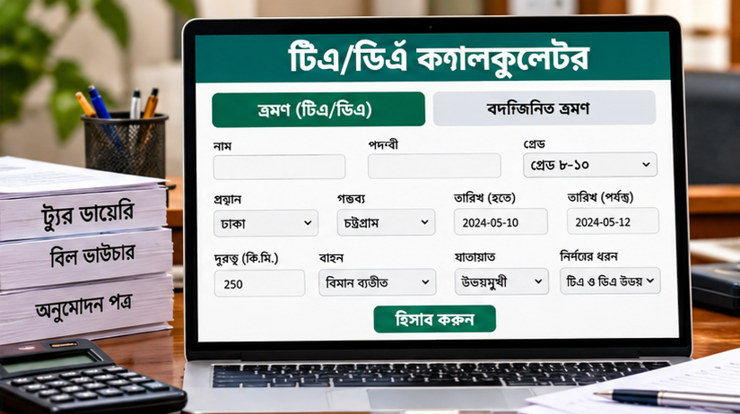 সরকারি কর্মকর্তা-কর্মচারীদের টিএ/ডিএ ভাতা