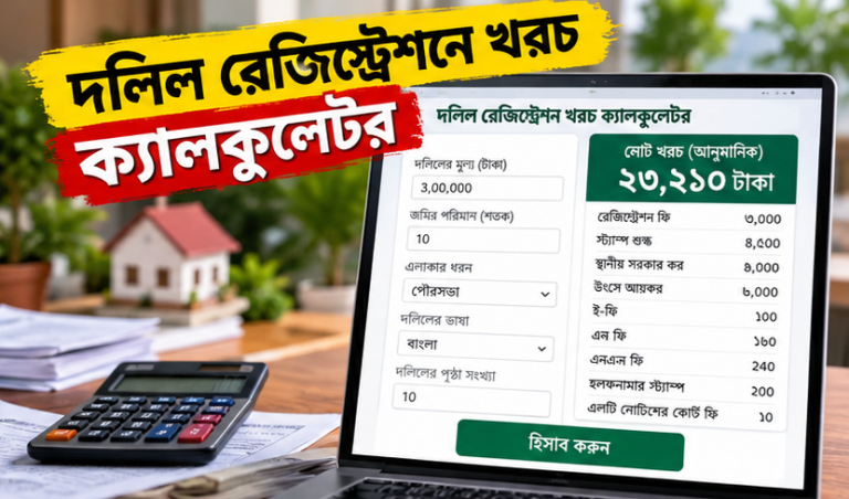 Dolil Registration Cost Calculator