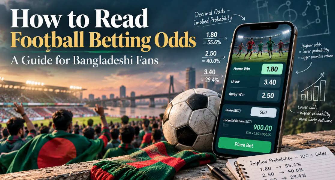 How to Read Football Betting Odds Before a Match