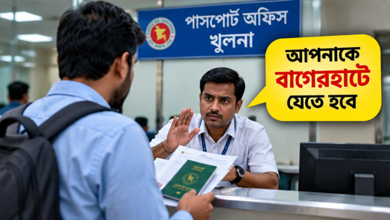 স্থায়ী ঠিকানা এক জেলায়, চাকরি অন্য জেলায়