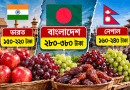 ভারত-নেপালের চেয়েও ফলের দাম বেশি বাংলাদেশে