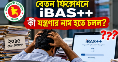 নবম পে-স্কেলের পে-ফিকেশনে iBAS++ কি ভোগান্তির কারণ?
